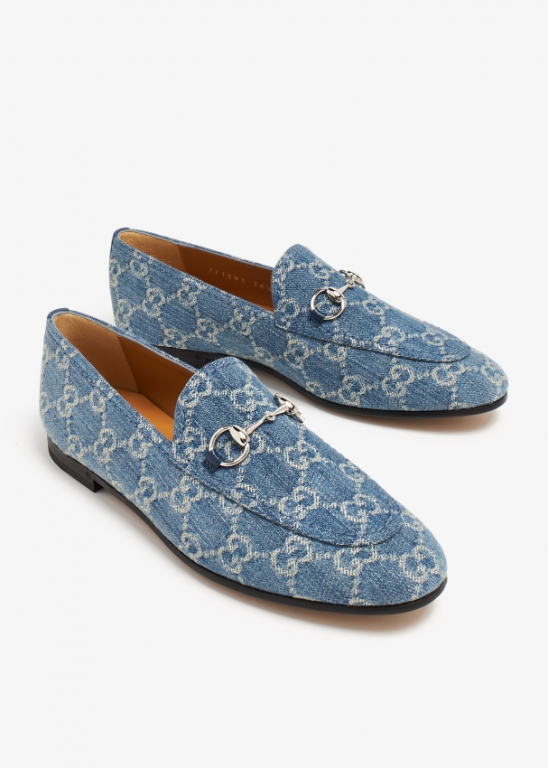 Gucci jordaan shop fur loafer