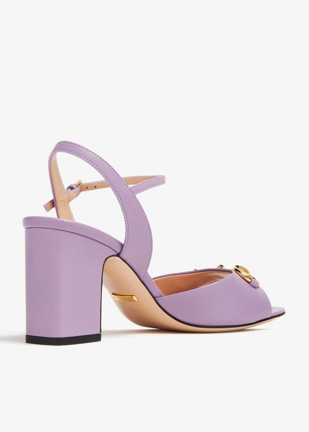 Gucci online purple sandals