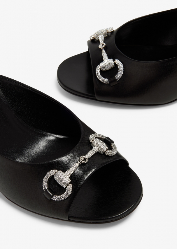 Gucci Horsebit sandals for Women Black in UAE Level Shoes
