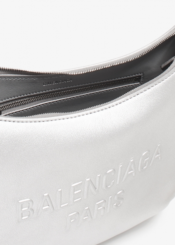 Balenciaga leather clutch 2025