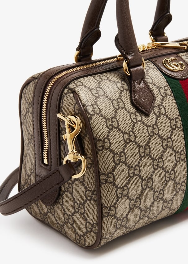 Gucci Ophidia small GG top handle bag for Women Printed in KSA Level Shoes