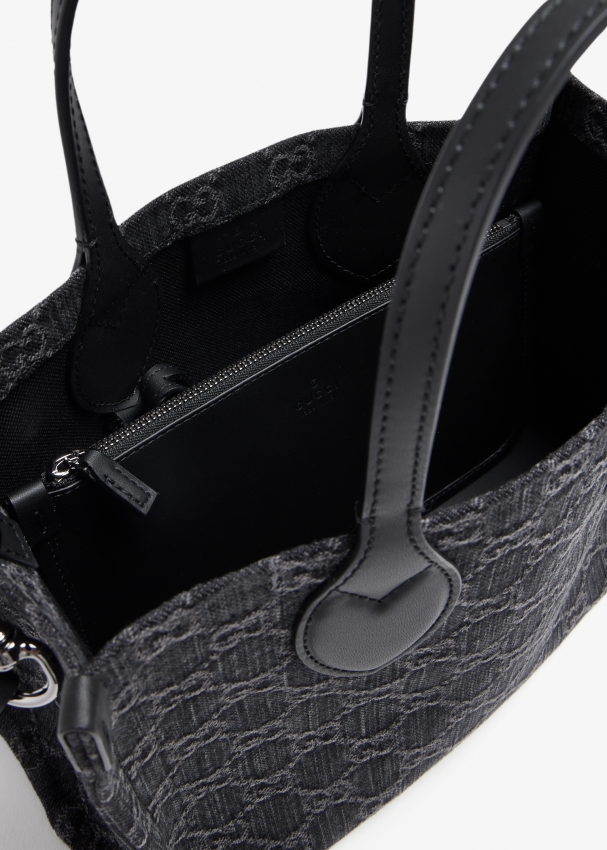 Black gucci book bag deals