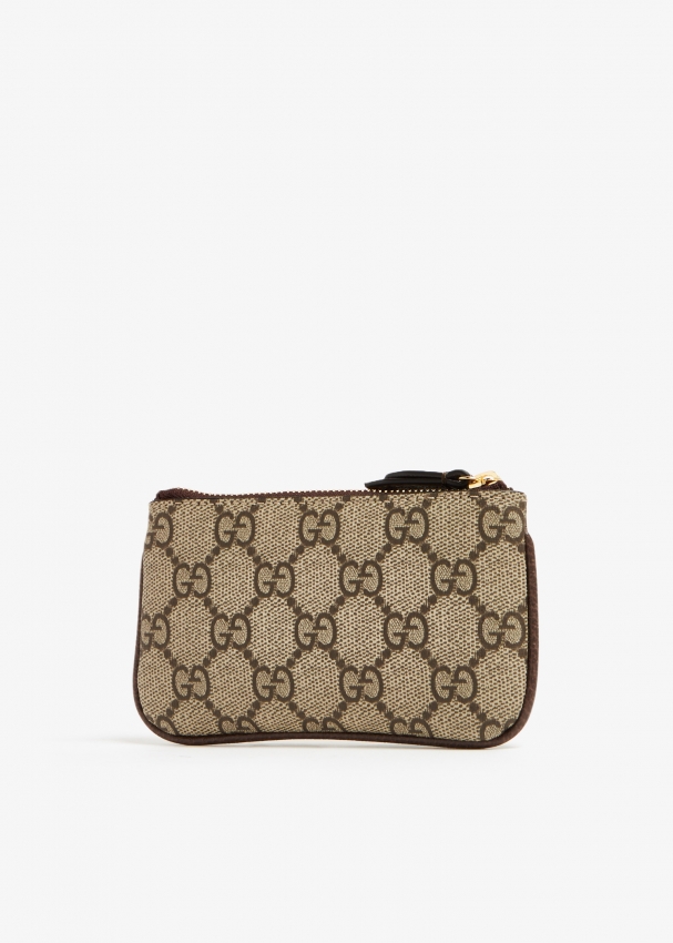 Gucci supreme key case clearance