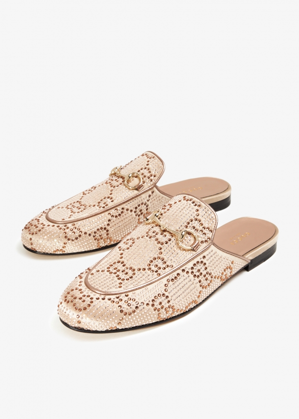 Gucci princetown canvas shop