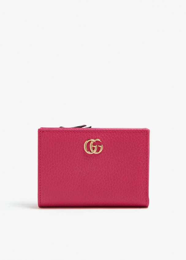 Gucci gg sales marmont wallet pink