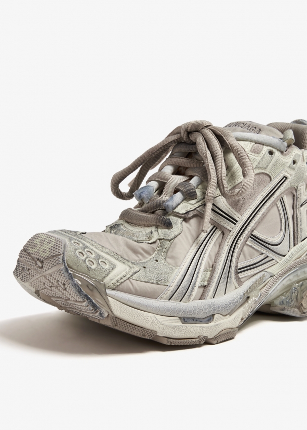Grey balenciaga runners womens top