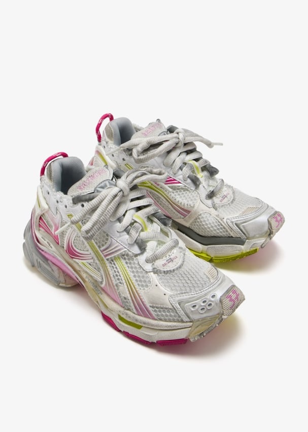 Womens white balenciaga runners on sale