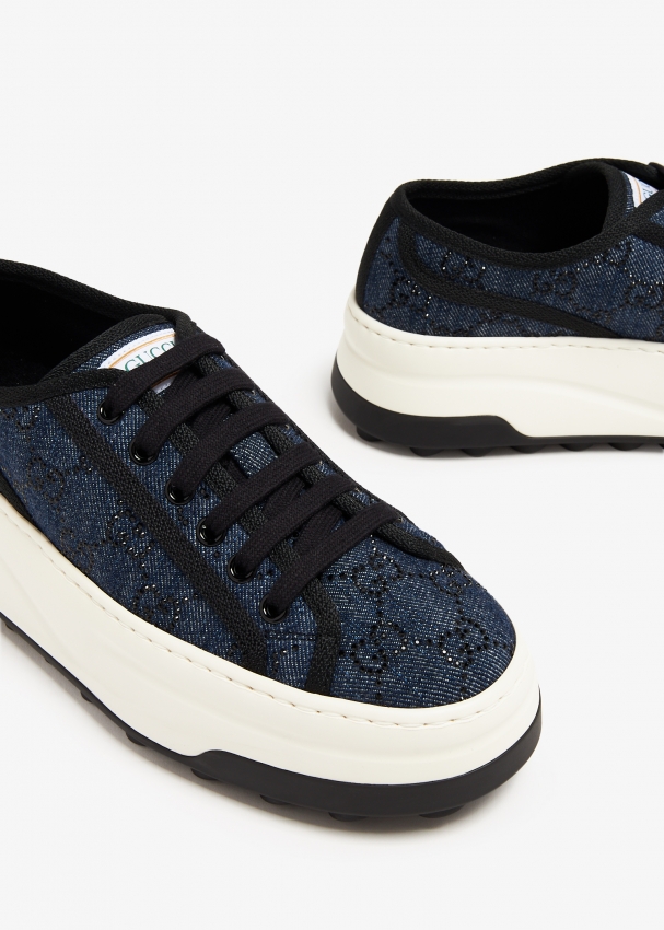 Gucci Tennis Treck sneakers for Women Blue in UAE Level Shoes