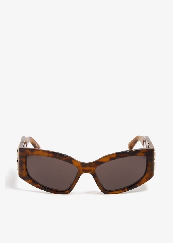 Balenciaga Bossy Cat sunglasses for Women Brown in UAE Level Shoes
