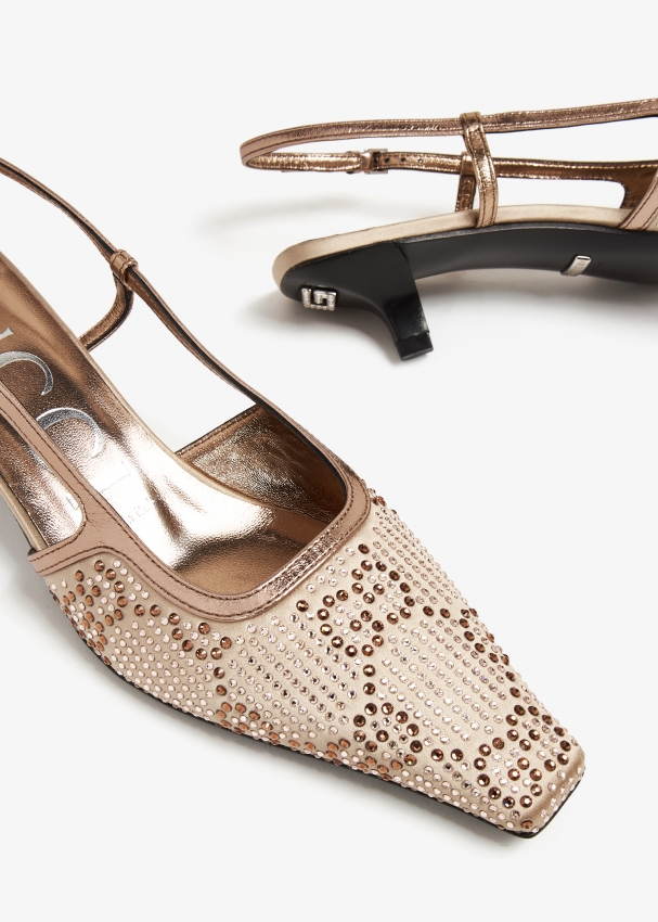 Sling pumps discount
