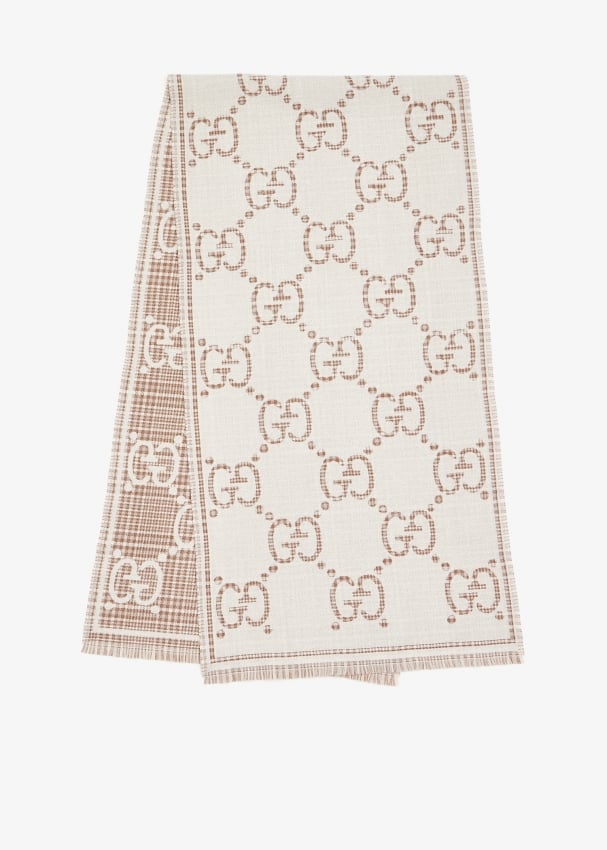 Beige hotsell gucci scarf