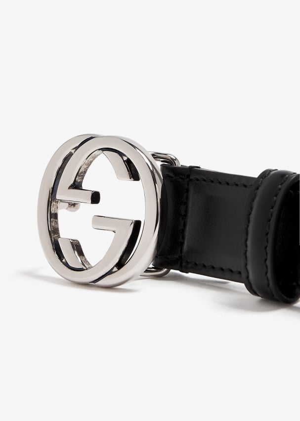 Gucci Interlocking G belt for Women Black in UAE Level Shoes