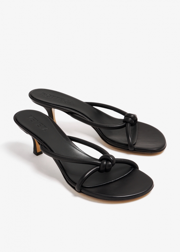 Bottega veneta black heels shop