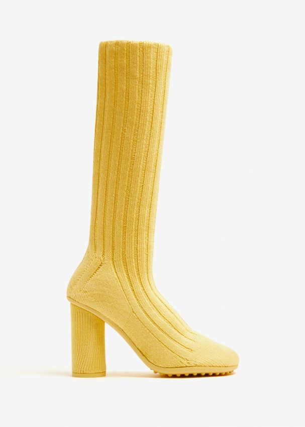 Bottega Veneta Atomic boots for Women Yellow in UAE Level Shoes