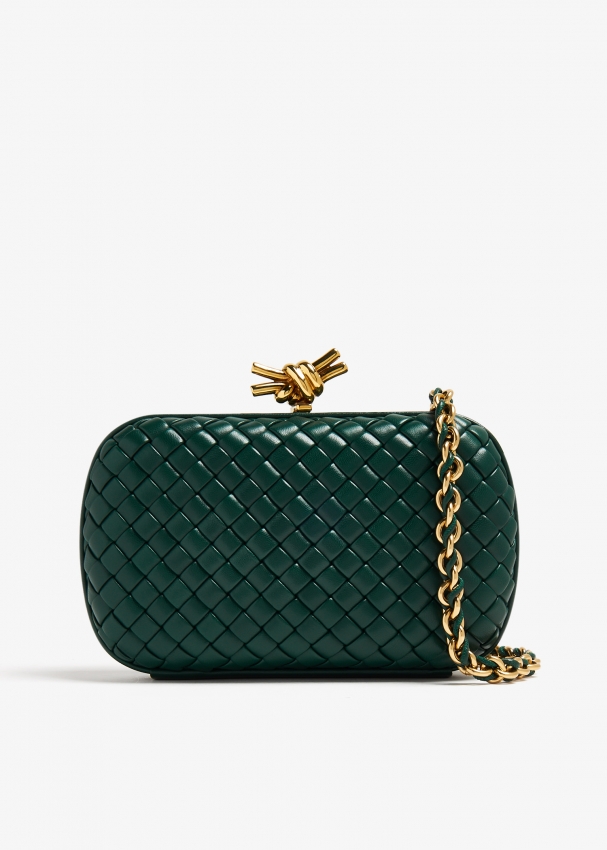 Knot clutch sale