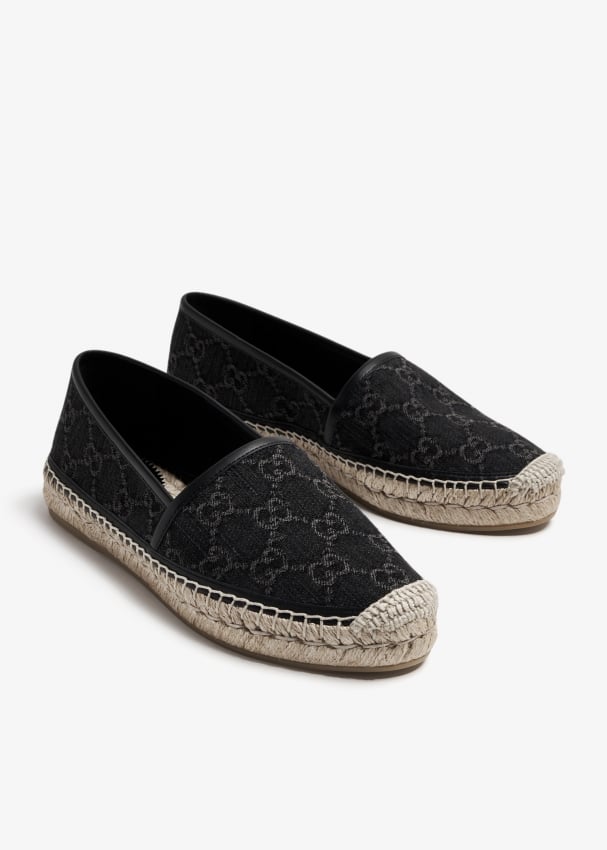 Gucci hot sale canvas espadrilles