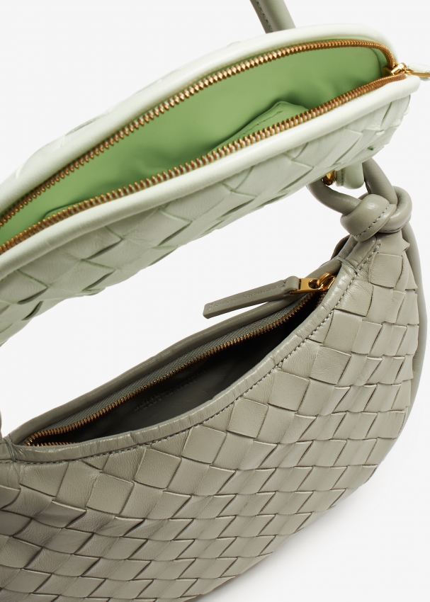 Bottega Veneta Gemelli small shoulder bag for Women Green in UAE