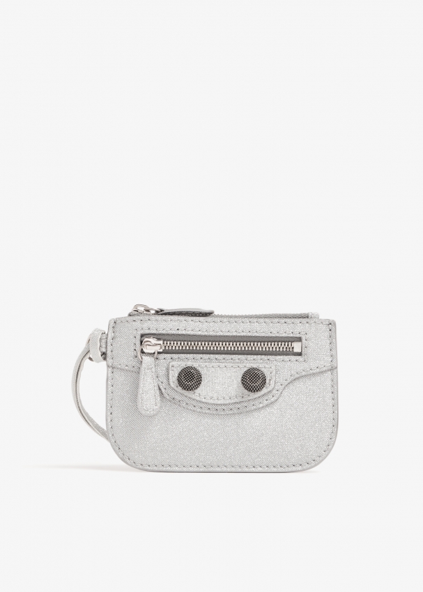 Balenciaga Le Cagole coin purse for Women Silver in Oman Level