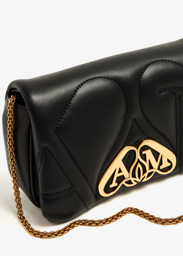Alexander McQueen The Mini Seal bag for Women Black in UAE