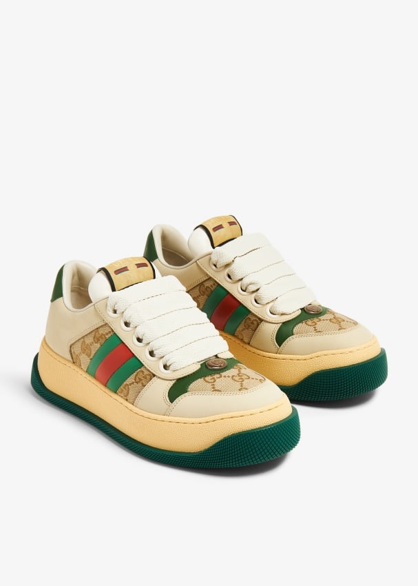 Women's screener leather sneaker 2025