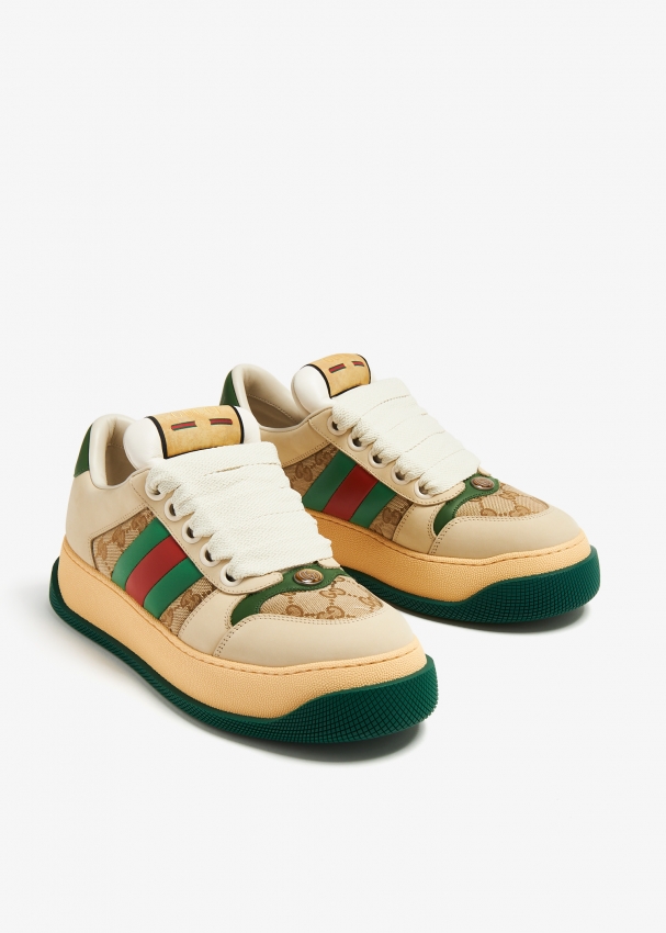 Gucci Screener GG sneakers for Men Beige in UAE Level Shoes