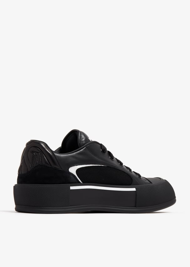 Alexander McQueen Skate Deck plimsoll sneakers for Men Black in