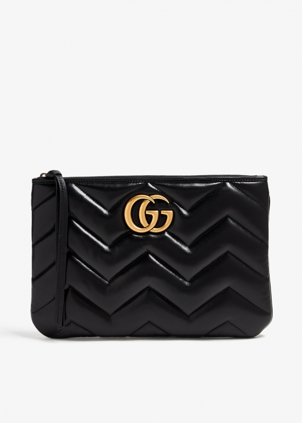 Gucci GG Marmont clutch for Women Black in KSA Level Shoes