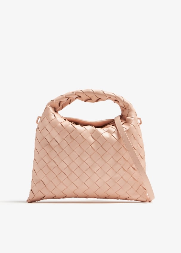 Bottega Veneta Mini Hop hobo bag for Women Pink in Bahrain Level Shoes