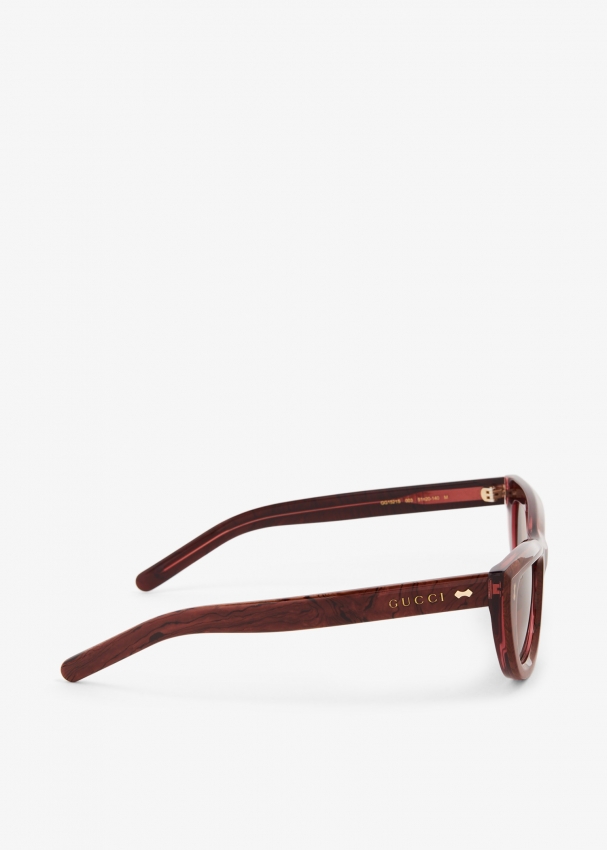 Brown gucci glasses discount