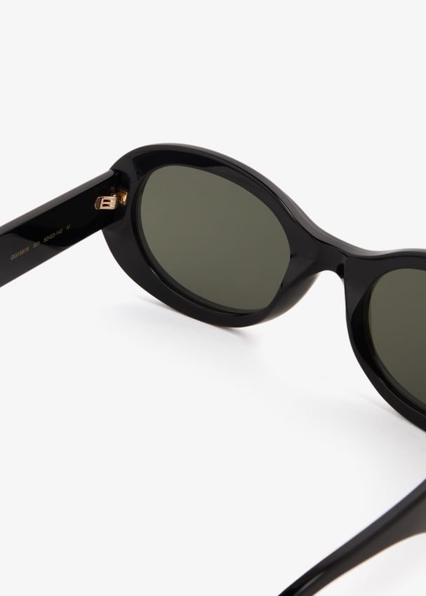 Gucci oval discount glasses