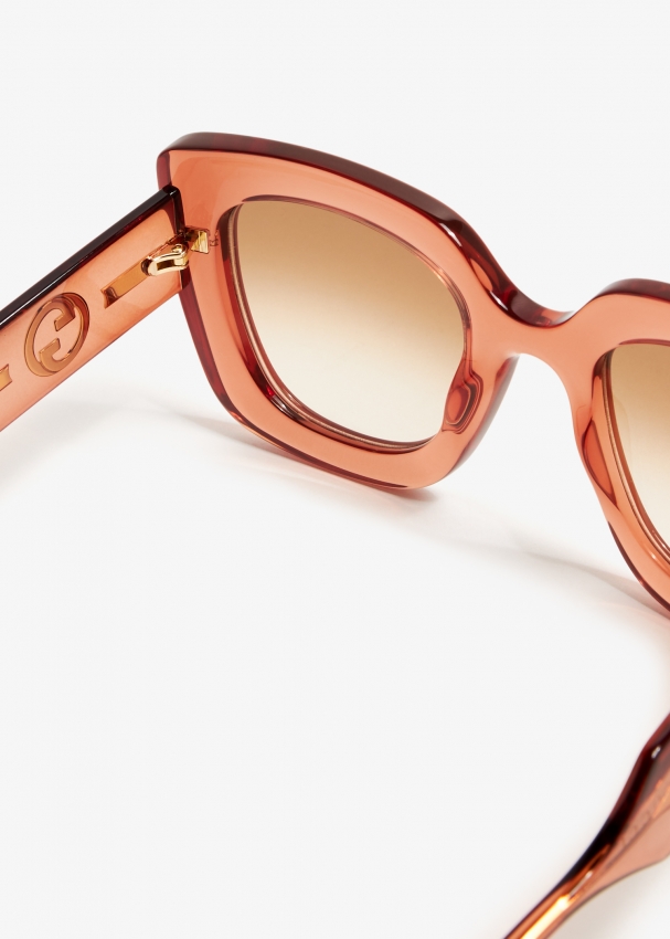 Gucci rose gold sunglasses cheap