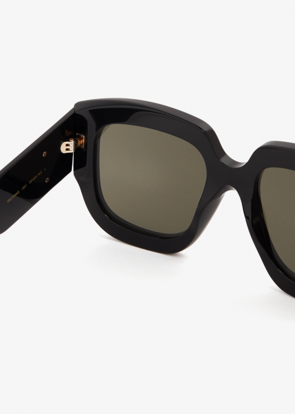 Gucci Square frame sunglasses for Women Black in UAE Level Shoes