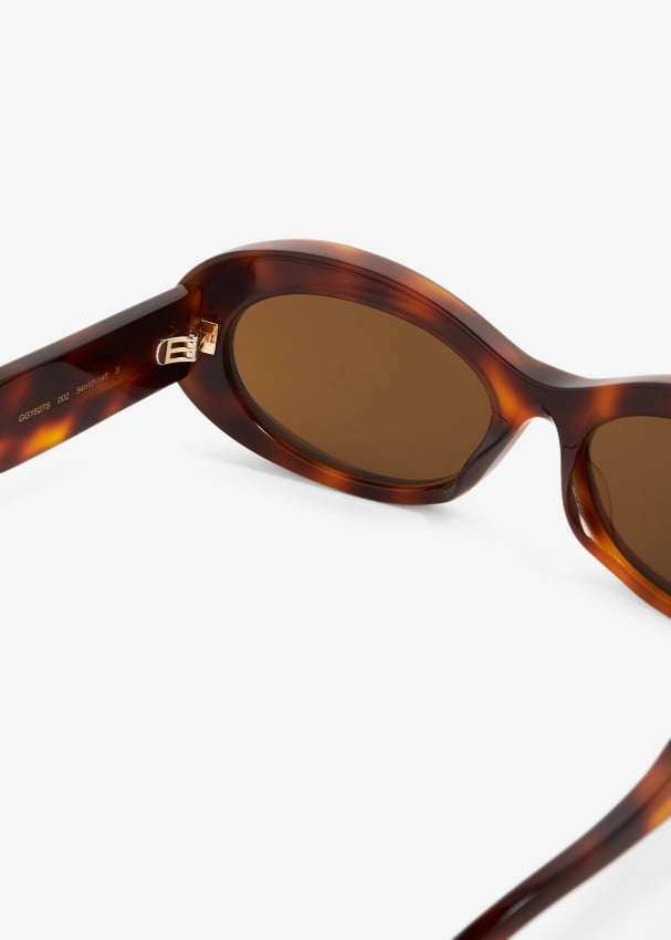 Gucci women's tortoise sunglasses shop
