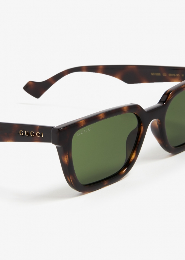 Gucci Cat eye frame sunglasses for Men Green in UAE Level Shoes