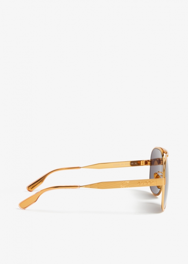 Gucci metal shop navigator sunglasses