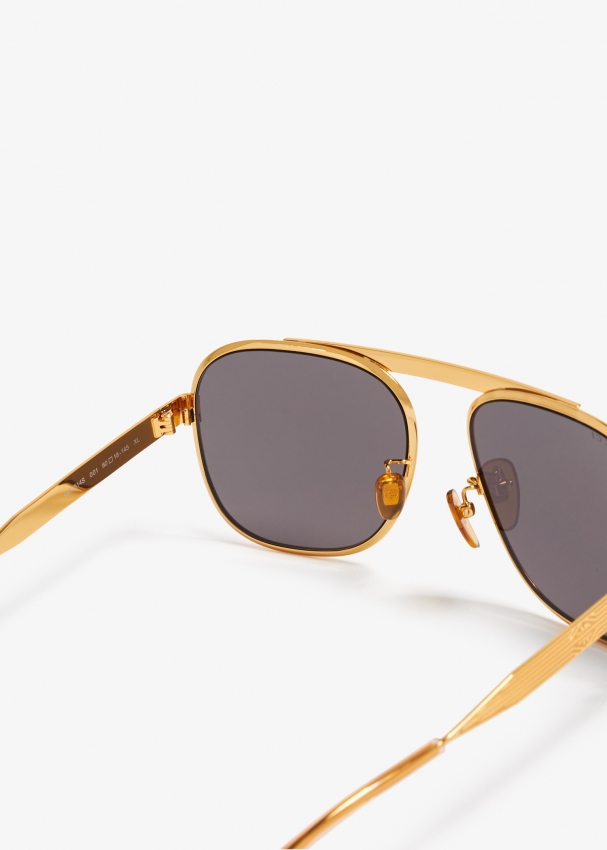 Gucci navigator sunglasses with double g on sale