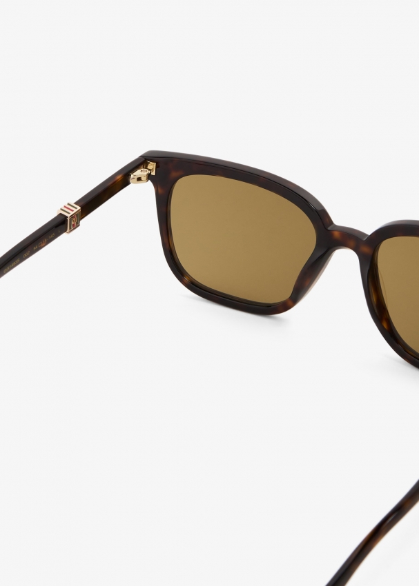 Gucci Square framed sunglasses for Men Brown in UAE Level Shoes