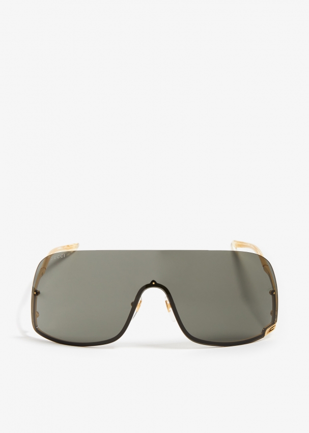 Gucci Masked shaped frame sunglasses for Men Grey in UAE Level Shoes