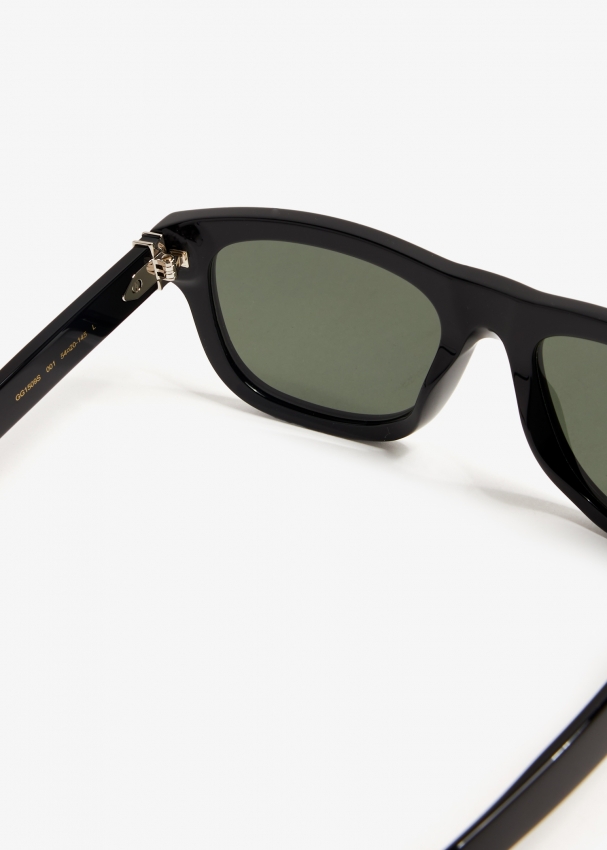Gucci Square frame sunglasses for Men Black in UAE Level Shoes