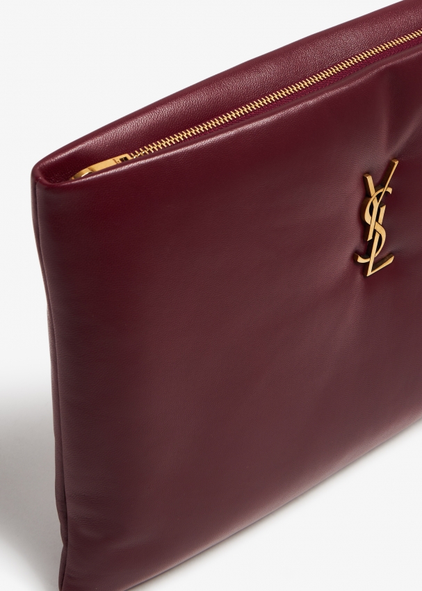 Saint laurent best sale red purse