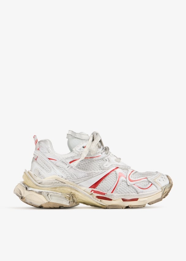 Balenciaga runners womens white hot sale