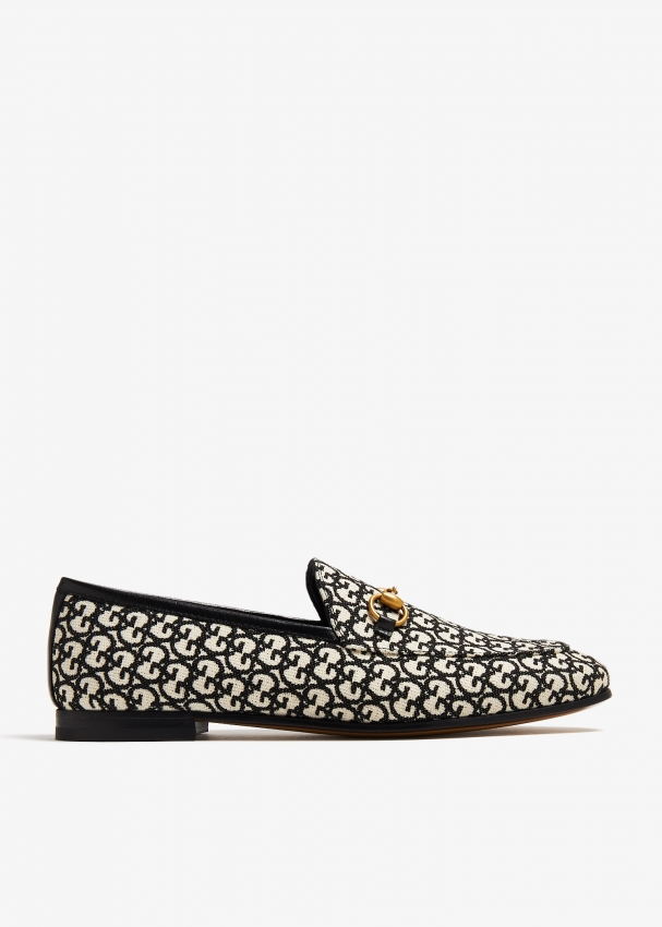 Gucci jordaan clearance tweed loafer