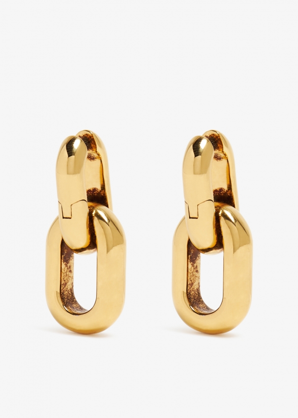 Alexander McQueen Peak Chain earrings for Women Gold in UAE