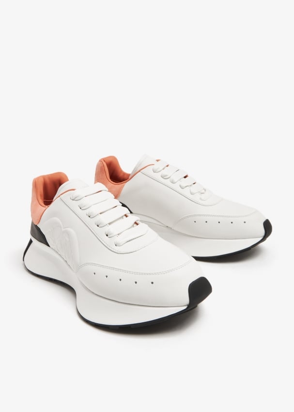 McQueen Sprint Runner sneakers for Women White in Bahrain Level Shoes