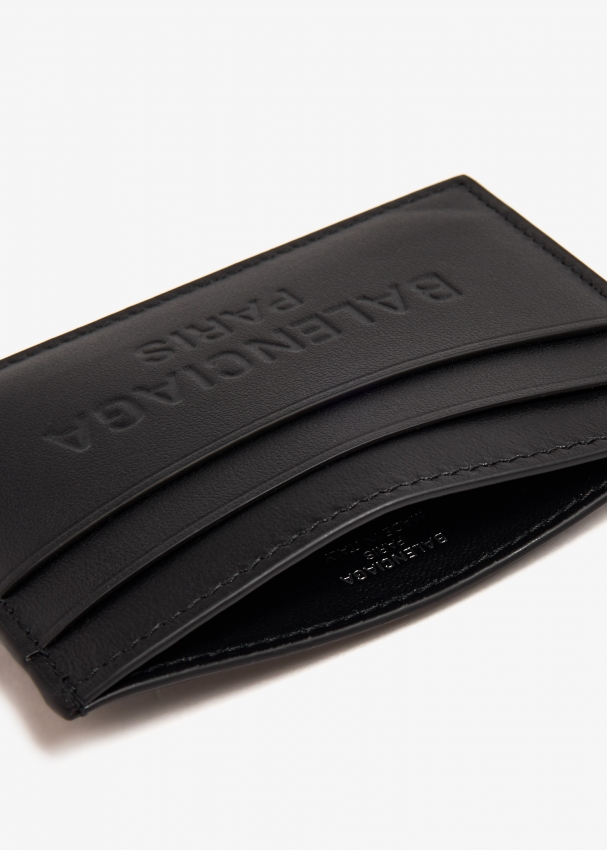 Balenciaga Duty Free card holder for Men Black in Kuwait Level Shoes