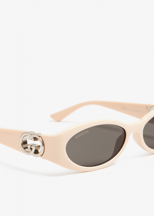 Gucci oval web gg sunglasses sale
