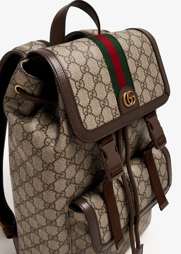 Gucci Ophidia GG backpack for Men Brown in UAE Level Shoes