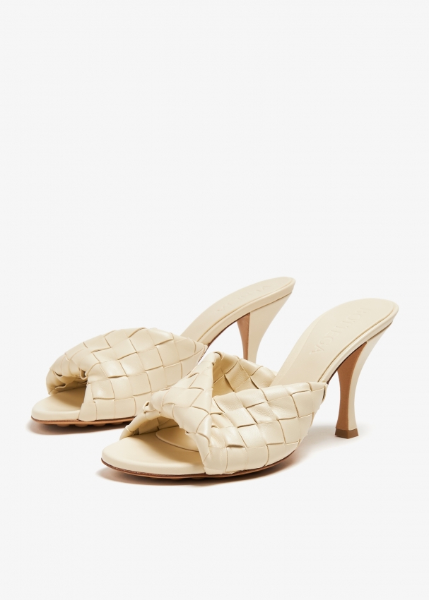 Bottega Veneta Blink sandals for Women White in UAE Level Shoes