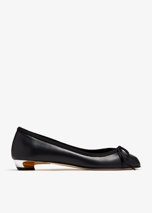 McQueen Armadillo ballet flats for Women Black in UAE Level Shoes