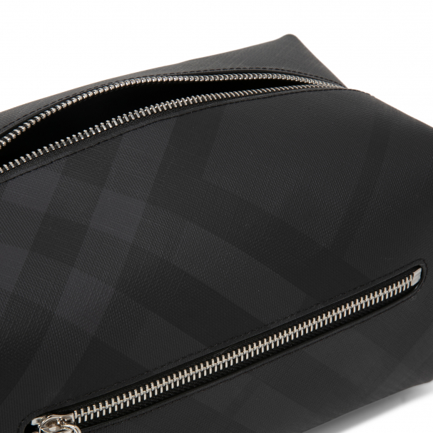 Burberry London Check travel pouch for Men Black in KSA Level Shoes